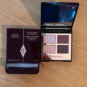 Charlotte Tilbury: the vintage vamp color-coded eye shadow luxury palette. NWOT